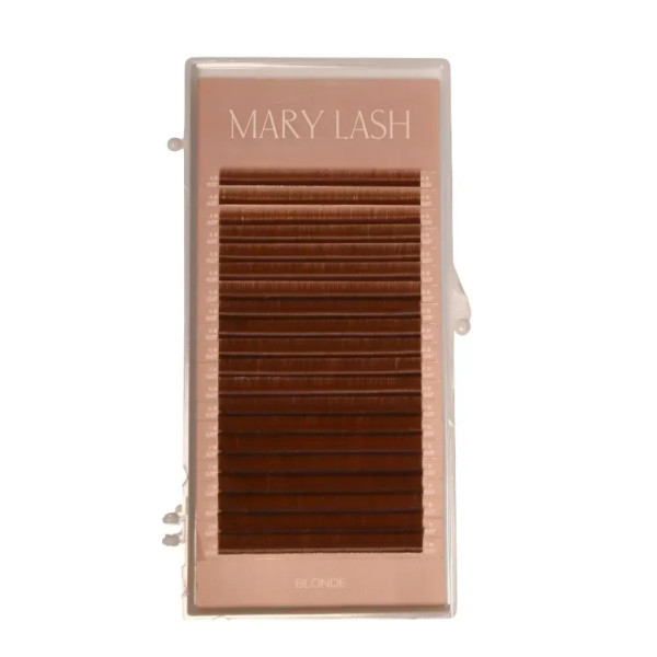 Вії Mary Lash Blond Honey Brown mix