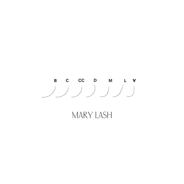 Ресницы Mary Lash Brunette Espresso mix