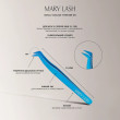 Пинцет Mary Lash сапожок синий №8