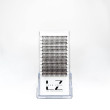 Вії пір'я Lash Zone Dark Chocolate D / 0.07 / 9-15