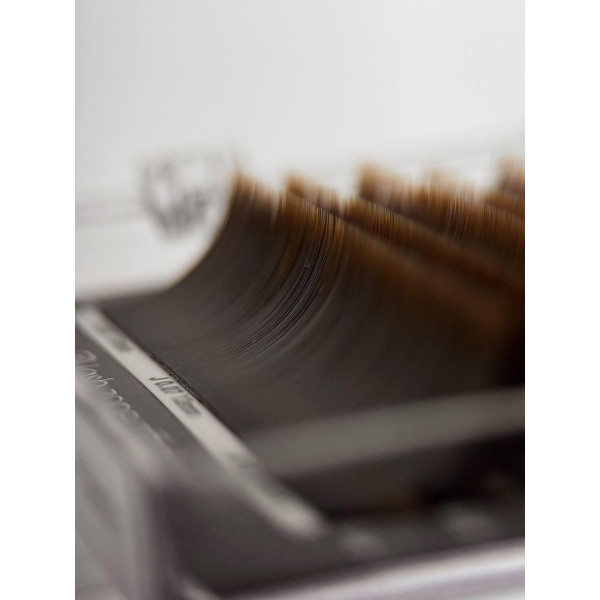 Ресницы коричневые Lash Zone Dark Brown