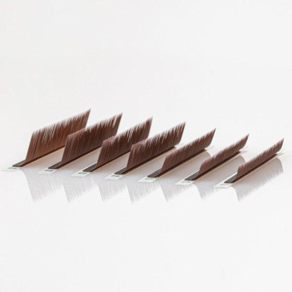 Вії Sculptor Velvet Brown Lash&Cash 28л mix