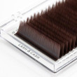 Вії Sculptor Velvet Brown Lash&Cash 28 л mix CC / 0.1 / 7-13