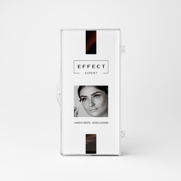 Вії Effect Balance темно-коричневі Brunette Mix 20л
