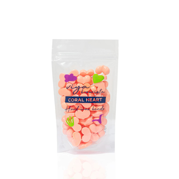 Воск для депиляции Viya Browista Coral Heart 100g