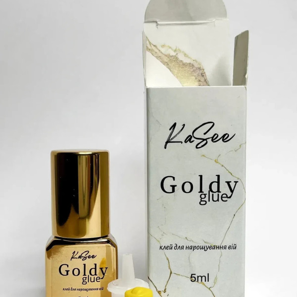 Клей для наращивания Kasee Goldy 5мл