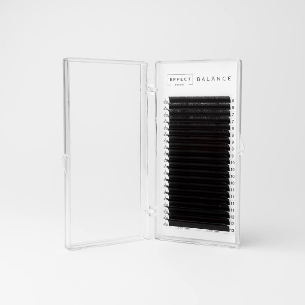 Вії Effect Balance чорні Black Mix 20л СС / 0.05 / 6-13