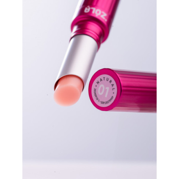 ZOLA Відтінковий бальзам для губ Lip Tint Balm (01 Natural)