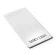 Mary Lash Планшет для ресниц акриловый белый 7*13cm