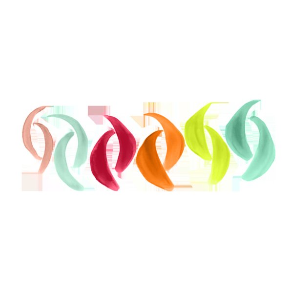 Elan валики для ламинирования с изгибом L Color Curl