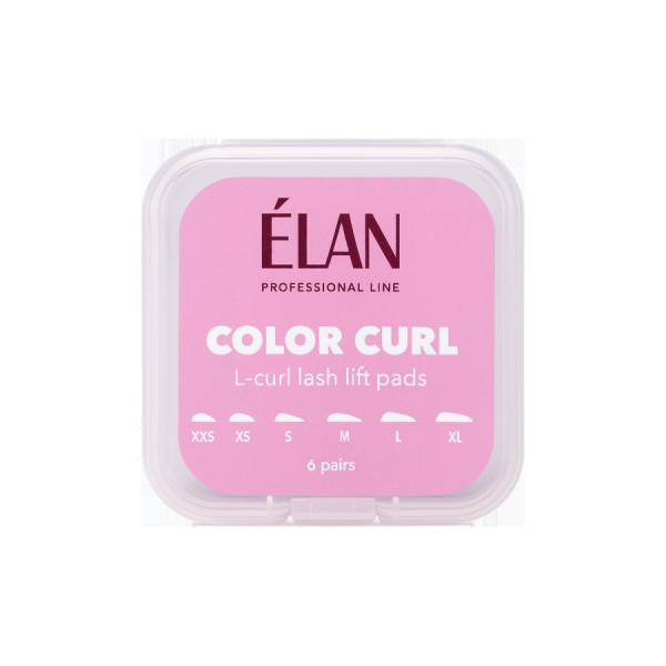 Elan валики для ламинирования с изгибом L Color Curl