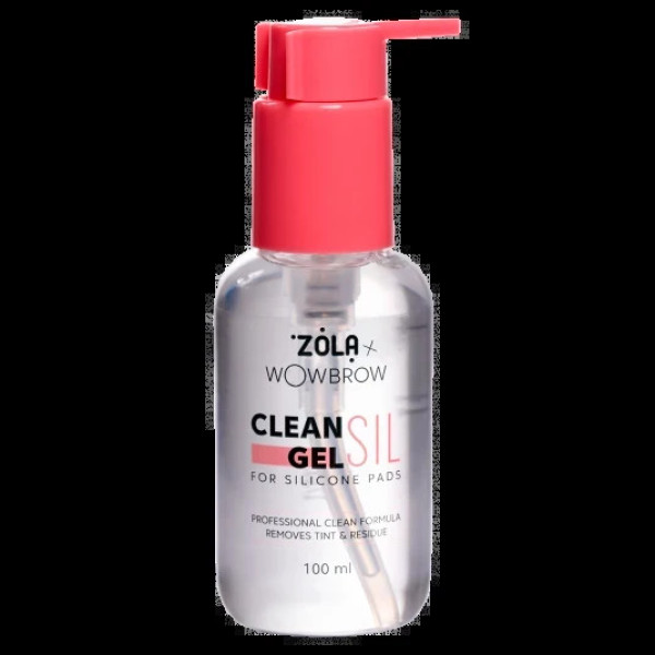 Zola x WowBrow Clean Sil Gel засіб для очищення валиків для ламі 100 мл