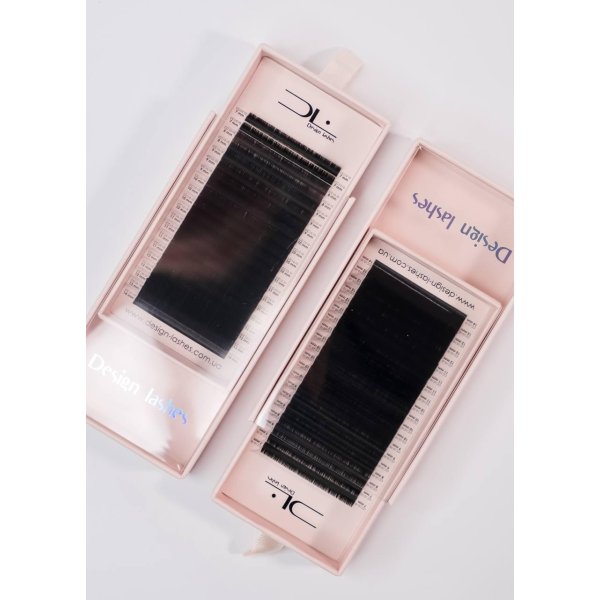 Вії Design Lashes чорні мікс 20л C / 0.07 / 5-6
