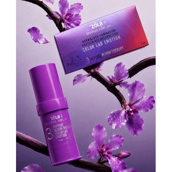 ZOLA Color Lab Emotion состав для ламинирования 03 Peptide Bloom Therapy в саше 3х1 мл