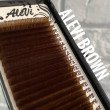 Вії пострічково Alevi Brown 1 стрічка